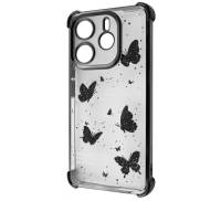 Чохол WAVE Winkie Xiaomi Redmi Note 14 5G black/butterfly