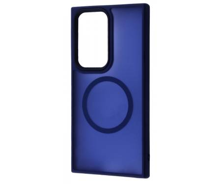Чохол WAVE Matte Insane Case with Magnetic Ring Samsung Galaxy S22 Ultra midnight blue
