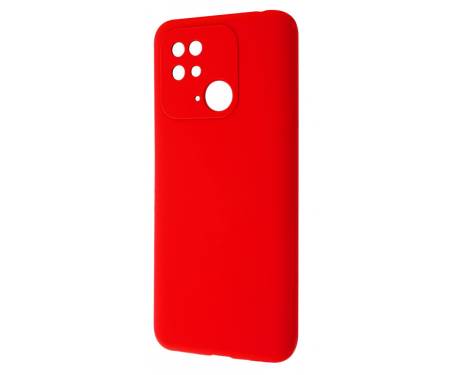 Чохол WAVE Full Silicone Cover Xiaomi Redmi 10C red