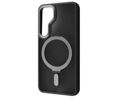 Чохол WAVE Attraction Case with Magnetic Ring Samsung Galaxy S25 Plus gray