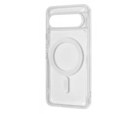 Чохол WAVE Clear Case (PC+TPU) with Magnetic Ring Google Pixel 8 clear