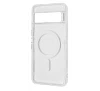 Чохол WAVE Clear Case (PC+TPU) with Magnetic Ring Google Pixel 8 Pro clear