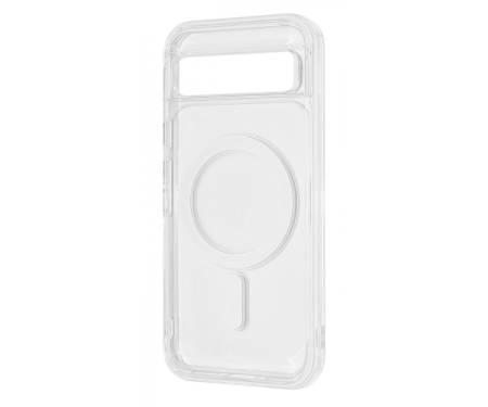 Чохол WAVE Clear Case (PC+TPU) with Magnetic Ring Google Pixel 8A clear