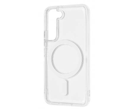 Чохол WAVE Clear Case (PC+TPU) with Magnetic Ring Samsung Galaxy S21 FE (G990B) clear