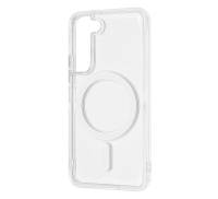 Чохол WAVE Clear Case (PC+TPU) with Magnetic Ring Samsung Galaxy S21 FE (G990B) clear