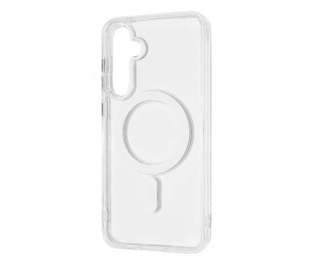 Чохол WAVE Clear Case (PC+TPU) with Magnetic Ring Samsung Galaxy S24 Plus/S25 Plus clear