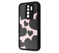 Чохол WAVE Artfull Case Xiaomi Redmi 9 black hearts