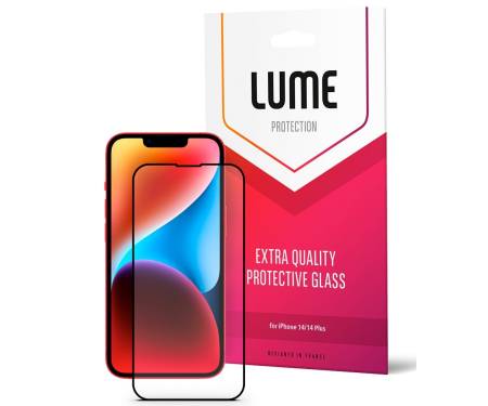 Захисне скло для смартфону LUME Protection Anti Static Dustproof Glass for iPhone 13 Pro Max/14 Plus Front Black (LU25D14PB)
