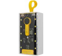 Зовнішній аккумулятор (повербанк) Power Bank Dou G145 30000mAh 22.5W White
