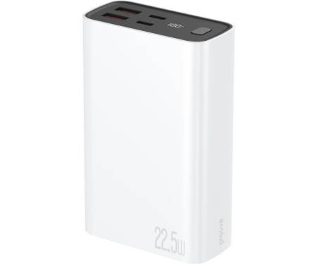 Зовнішній аккумулятор (повербанк) Proove Hyper Flux Plus 22.5W 20000mAh White (PBF222120002)