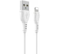 Кабель Borofone BX51 Triumph USB to Lightning 1m White