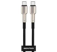 Кабель Senteo SM-03 100W Iron Series USB-C to USB-C 1m Black