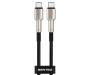 Кабель Senteo SM-03 100W Iron Series USB-C to USB-C 1m Black