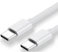 Кабель USB Type-C to Type-C (1m) PD Flash 60 Вт White