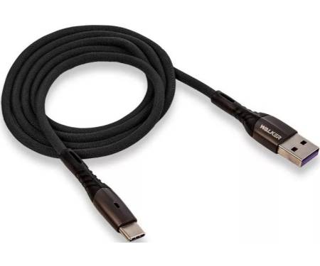 Кабель Walker C920 3.1A Type-A to Type-C Black