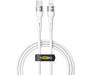 Кабель YOKI EXTRA Type-C to Lightning 30W 1.2m White (YK-CAEX115M1)
