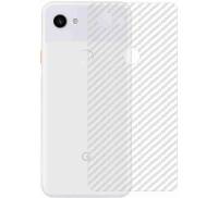 Карбонова плівка Google Pixel 3a White