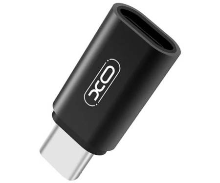 Перехідник XO-NB131 microUSB to Type-C Black