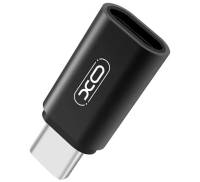 Перехідник XO-NB131 microUSB to Type-C Black