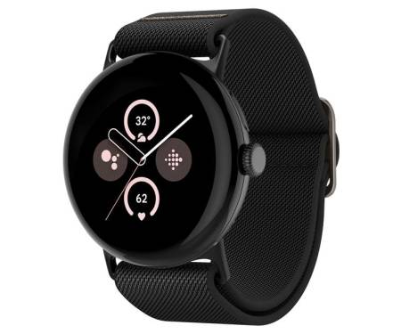 Ремінець Spigen Watch Band Lite Fit до Pixel Watch 3 45mm Black (AMP07601)