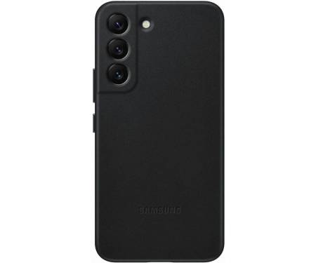 Чохол для смартфона Samsung Galaxy S22 Leather Cover Black (EF-VS901LBEG)