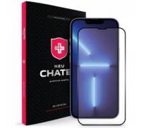 Захисне скло для смартфона +NEU Chatel Corning Gorilla Glass with Mesh for iPhone 13 Pro/14 Black