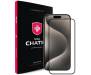 Захисне скло для смартфона +NEU Chatel Corning Gorilla Glass with Mesh for iPhone 15 Pro Front Black