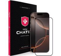 Захисне скло для смартфона +NEU Chatel Corning Gorilla Glass with Mesh for iPhone 16 Pro Black