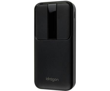 Зовнішній аккумулятор (повербанк) Power bank iDragon KPG-210 20000mAh 22.5W Black