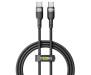 Кабель YOKI SILICONE YK-SI50 Type-C to Type-C 60W 1.2m Black (YK-CASI504M2)