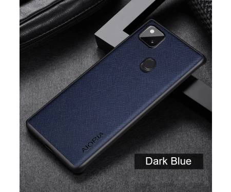 Чохол AIORIA Cross Pattern Case для Google Pixel 4 Blue