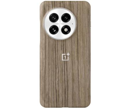 Чохол OnePlus 13 Wood Grain Magnetic Half-pack Case Wood Brown