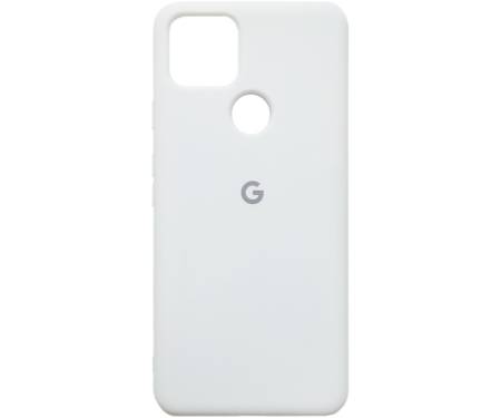Чохол Silicone Cover Case Google Pixel 5a White