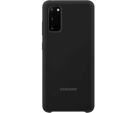 Чохол Silicone Cover Samsung S20 (G980) Black (EF-PG980TBEGRU)