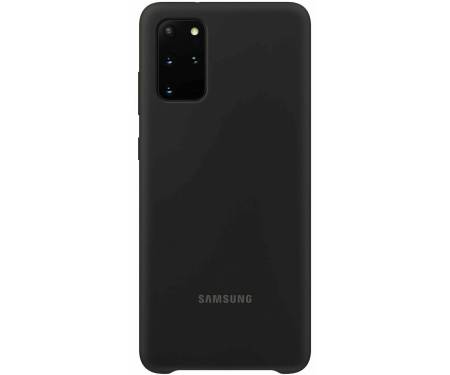 Чохол Silicone Cover Samsung S20 Plus (G985) Black (EF-PG985TBEGRU)