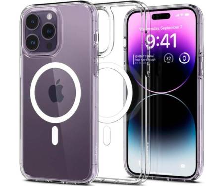 Чохол SGP Ultra Hybrid (MagFit) для Apple iPhone 15 Pro Max (6.7) Transparent