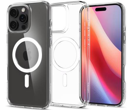 Чохол SGP Ultra Hybrid (MagFit) для Apple iPhone 16 Pro Max (6.9) Transparent