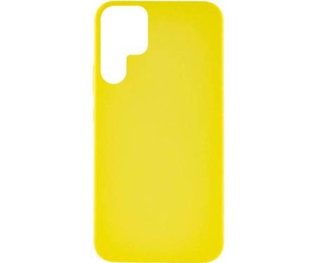 Чохол Silicone Cover Lakshmi (AAA) для Samsung Galaxy S22 Ultra Yellow