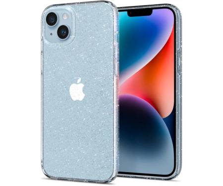 Чохол Spigen Liquid Crystal Glitter Apple iPhone 14 Crystal Quartz (ACS05034)