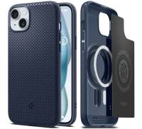 Чохол Spigen Mag Armor Apple iPhone 15 Navy Blue (ACS06816)