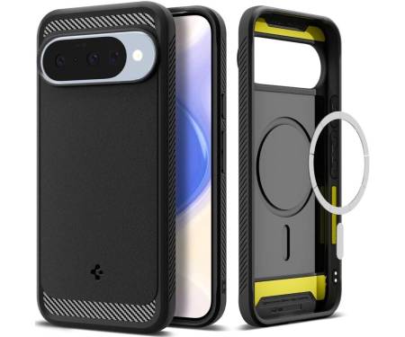 Чохол Spigen Rugged Armor MagFit Google Pixel 10/10 Pro Matte Black (ACS09698)