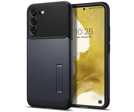 Чохол Spigen Slim Armor Samsung S22 Plus (S906) Metal Slate (ACS03978)