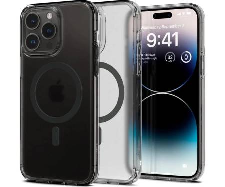 Чохол Spigen Ultra Hybrid (MagFit) для Apple iPhone 14 Pro Max Frost Black (ACS05582)