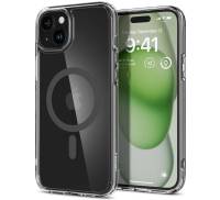 Чохол Spigen Ultra Hybrid with MagFit Apple iPhone 15 Graphite (ACS06804)