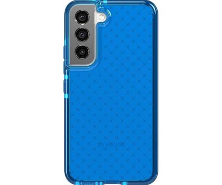 Чохол Tech21 Evo Check Samsung S22 (S901) Blue (T21-9408)