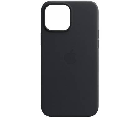 Чохол Leather Case with MagSafe для iPhone 15 Pro Black
