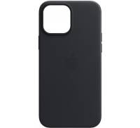 Чохол Leather Case with MagSafe для iPhone 15 Pro Max Black