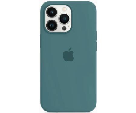 Чохол Silicone Case [Plastic Box] для iPhone 13 Pro Max Pine Needle Green