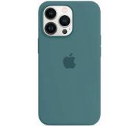 Чохол Silicone Case [Plastic Box] для iPhone 13 Pro Max Pine Needle Green