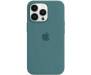 Чохол Silicone Case [Plastic Box] для iPhone 13 Pro Max Pine Needle Green